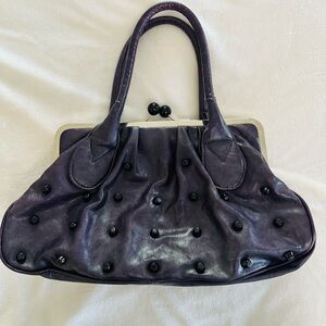 Susan Nicole Vegan Eggplant Bag